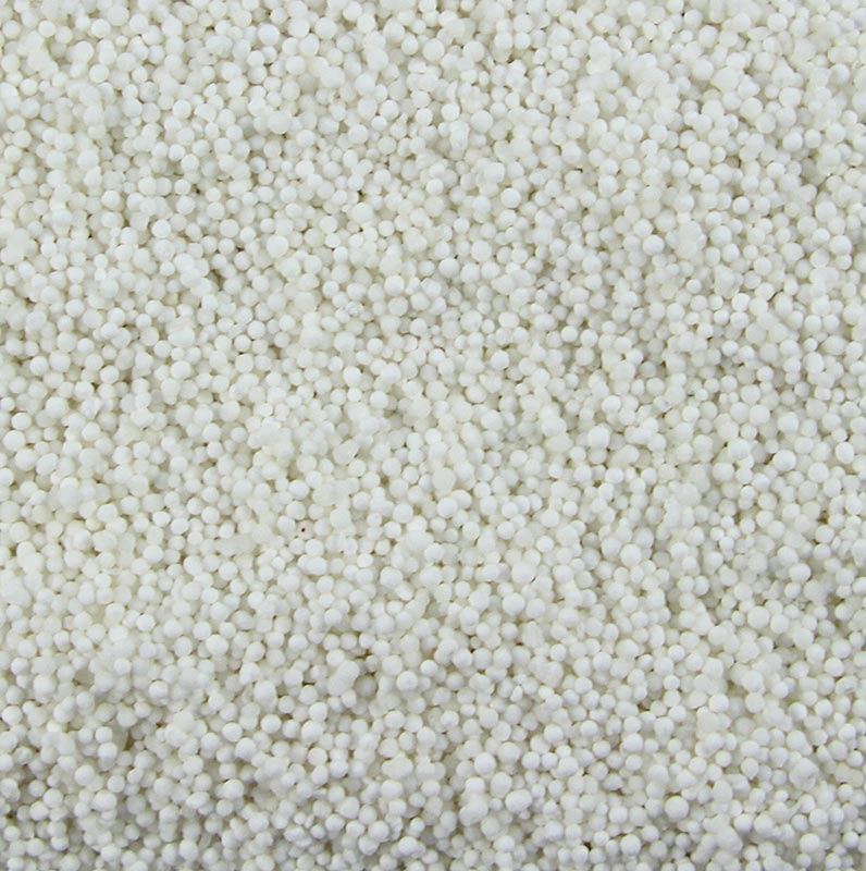 Perles de tapioca, blanches, d'environ 2 mm de diamètre, emballées dans 400 g