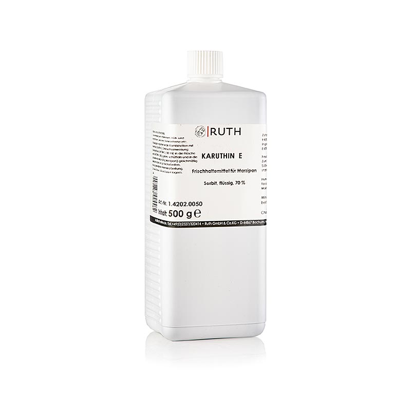 Sorbitol liquide 70%, avec Karion F, 500 g - édulcorant naturel pour les applications alimentaires et pharmaceutiques