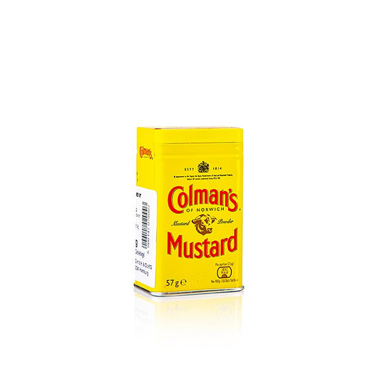 Moutarde en poudre Colman's d'Angleterre, 57 g, conditionnée dans une petite bouteille
