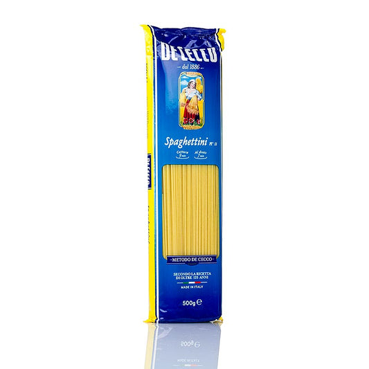 De Cecco Spaghettini no 11, 500 g - Spaghetti minces italiens en paquet de 500 g