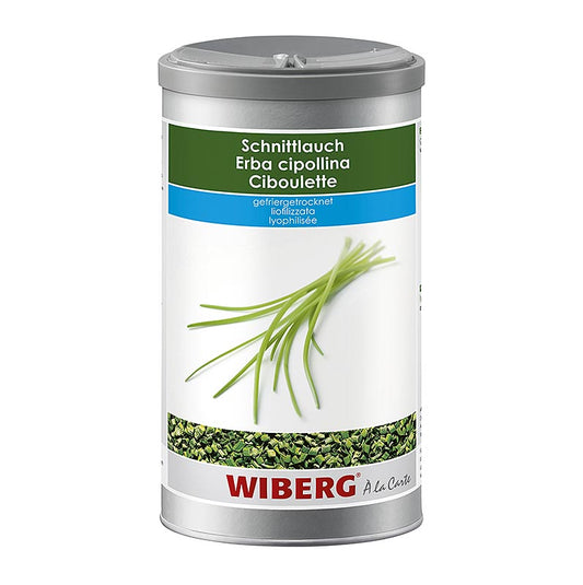 Ciboulette Wiberg, lyophilisée, 40 g - Ciboulette lyophilisée de la marque Wiberg, conditionnée dans un emballage de 40 g.