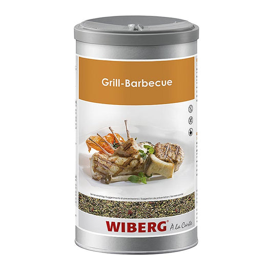 Wiberg Grill Sel d'assaisonnement pour barbecue 910 g, parfait pour assaisonner les viandes pour un barbecue délicieux