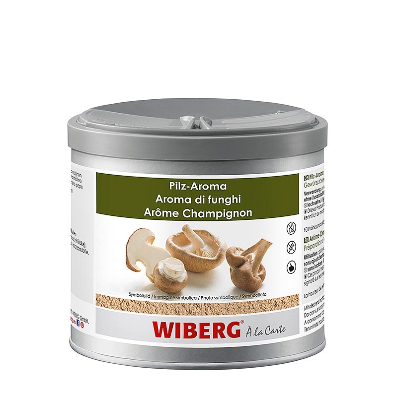 Préparation aux herbes Wiberg arôme de champignons avec cèpes, champignons et shiitake, 200 g