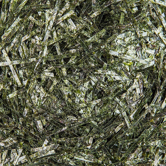 Paquet de 100 g d'algues Nori, également connues sous le nom de Kizami Nori, finement hachées et coupées en lanières