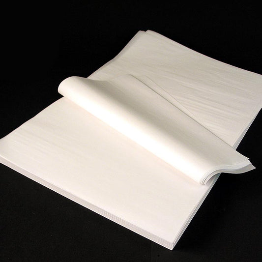 Papier sulfurisé avec revêtement en silicone, adapté aux salamandres, 40x60cm, 500 feuilles pour un usage professionnel