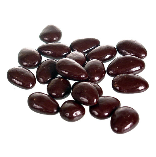 Valrhona Amandes Noir, amandes au chocolat noir, 2 kg - délicieux grand sac d'amandes enrobées de chocolat noir de haute qualité