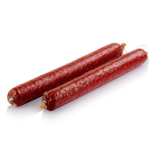 Salsiccia Napoli, salami épicé, environ 750 g, 2 pièces, délicieuse charcuterie italienne