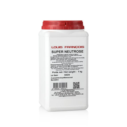 Super Neutrose, épaississant et gélifiant, 1 kg, idéal pour épaissir et lier les sauces et les desserts