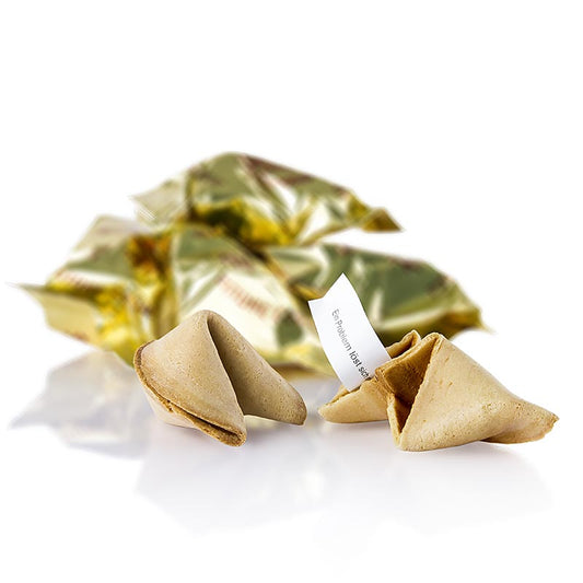 image d'un paquet de biscuits Fortune, 500 g, contenant environ 70 pièces, délicieuses et croustillantes sucreries asiatiques