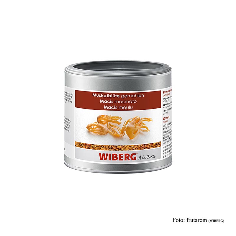 Macis Wiberg moulu 230 g, parfait pour donner du goût à vos plats