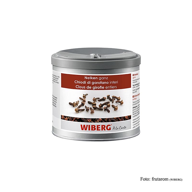 Clous de girofle de marque Wiberg, entiers, 200 g en paquet