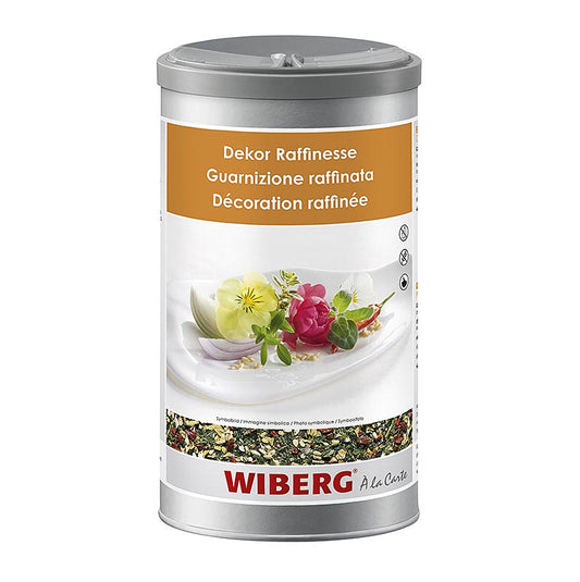 Préparation aux herbes Wiberg Dekor-Raffinesse avec des graines de sésame, emballée dans un récipient de 430 g