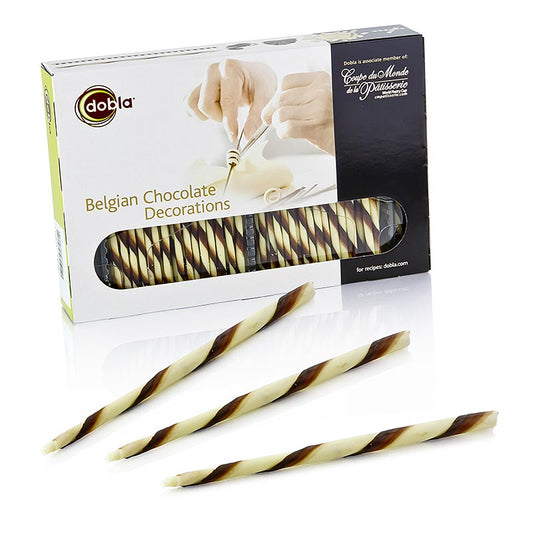Cigares en chocolat - Cigarillos, marbrés, 15cm de long, 700 g, 200 pièces - Une sélection savoureuse de cigares en chocolat marbrés, 15cm de long, 700 g, 200 pièces