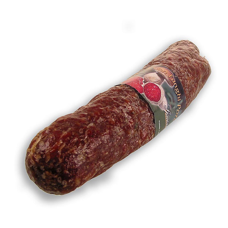 Salami aux cèpes de Mancini, environ 450 grammes, délicieux produit de viande italien