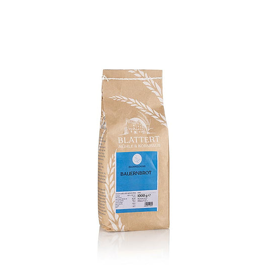 Pain Mélange pour pain de campagne de Blattert Mühle, 1 kg, un délicieux mélange pour le pain de campagne artisanal