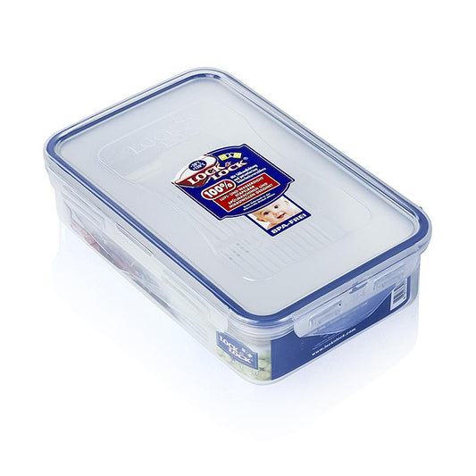 Boîte fraîcheur Lock & Lock, 800 ml, rectangulaire 207x134x53mm, avec grille d'égouttage, St - Récipient alimentaire en plastique durable avec grille d'égouttage pour une fraîcheur longue durée