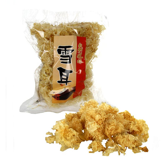 Séché 100 g White Swamp - Silver Ear, champignon asiatique blanc frisé