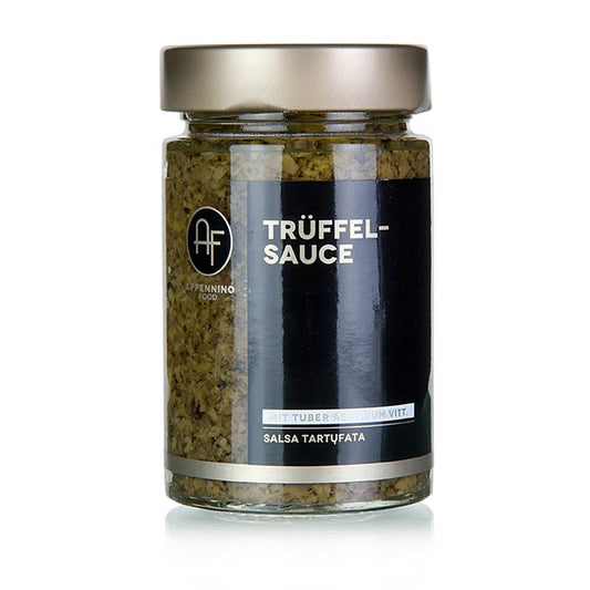 Sauce aux truffes (SALSA Tartufata), avec truffes d'été, Appennino, 180 g - Une délicieuse sauce aux truffes d'été d'Appennino, 180 g