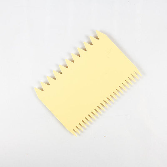 Peigne à garnir avec des dents pointues, environ 11x7,5cm, 1 pièce pour décorer les plats