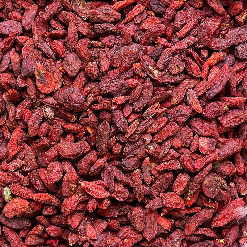 Baies de Goji séchées (wolfberries, Ninjiang Himalajan) de 500 g, riches en antioxydants et en vitamines, parfaites pour un mode de vie sain.
