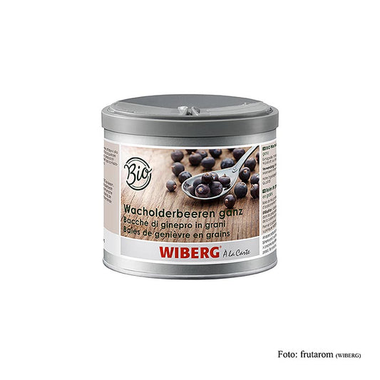 Baies de genièvre bio, entières, 160 g - Un paquet de 160 g de baies de genièvre bio entières