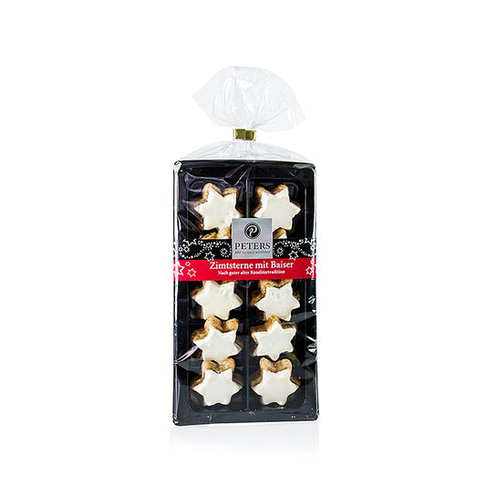Biscuits de Noël - Étoiles à la cannelle, cuites avec de la meringue, Peters, 100 g