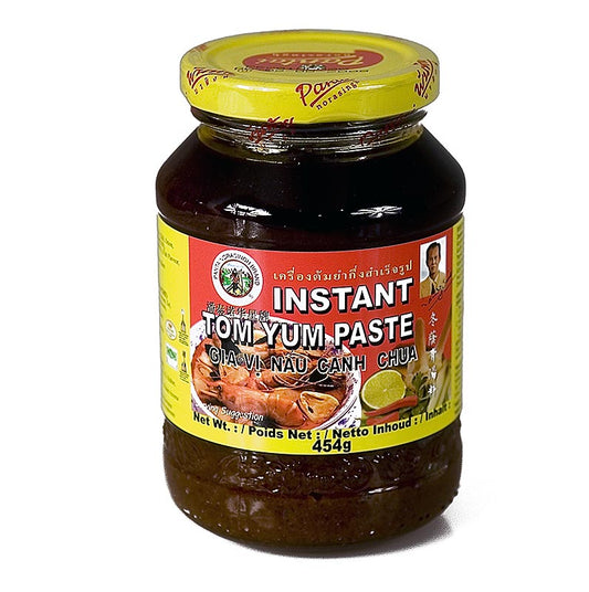Pâte Tom Yum, un mélange épicé et aigre pour préparer de délicieuses soupes, 454 g