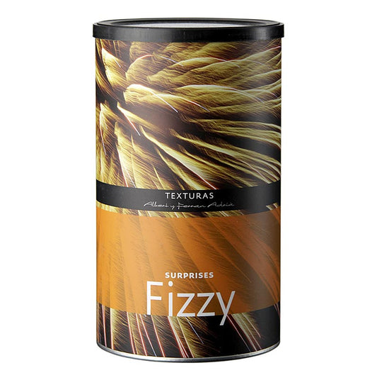 Fizzy (boisson gazeuse), Texturas Ferran Adrià, 300 g - illustration d'un récipient de boisson gazeuse de la marque Texturas Ferran Adrià, 300 g