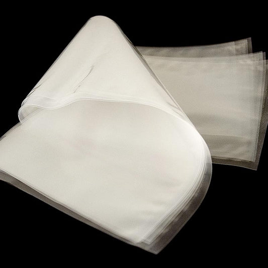 Sac à bords scellés sous vide, 200mm x 600mm, lisse, 100 pièces, pour l'emballage hermétique d'aliments et d'autres produits
