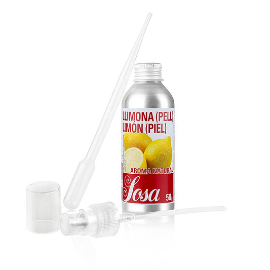 Image de 50 g de zeste de citron naturel liquide d'Aroma Natural