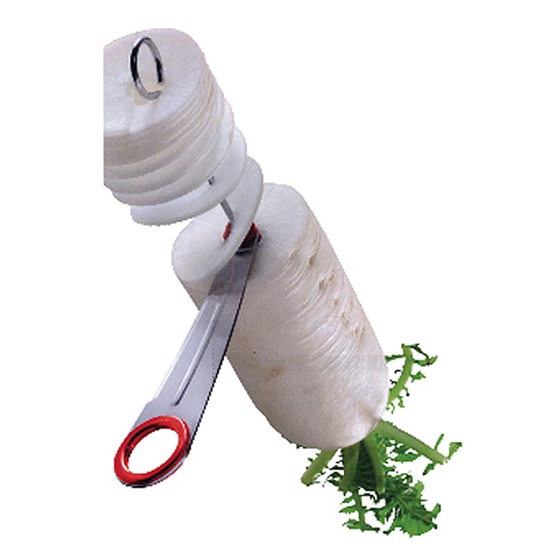 Trancheur manuel de légumes en spirale de forme triangulaire, adapté à la coupe des légumes