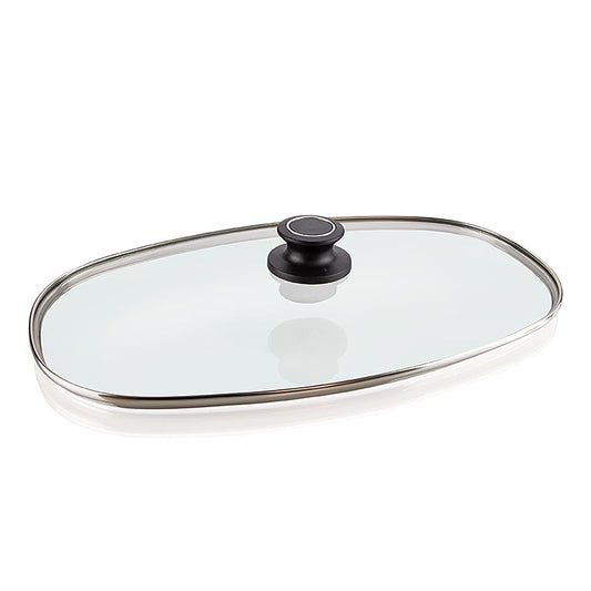 AMT Gastroguss couvercle en verre pour cocotte 40x24cm, en verre, 1 pièce