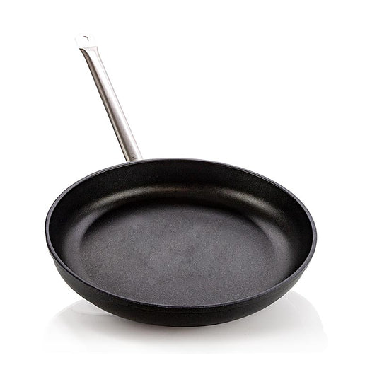 AMT Gastroguss, Poêle lyonnaise, ø 36cm, 7cm de haut, avec long manche, 1 pièce - Poêle lyonnaise durable et polyvalente de AMT Gastroguss