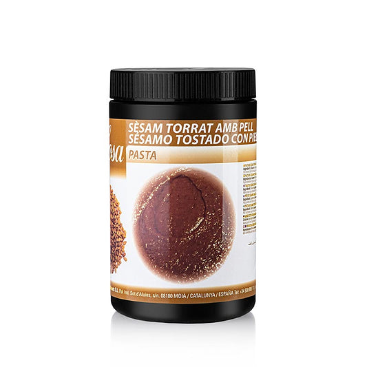 Sosa Paste - Graines de sésame non décortiquées, grillées, 100%, Sesame Torrat, 1 kg - un kilo de délicieuse pâte de graines de sésame non décortiquées et grillées