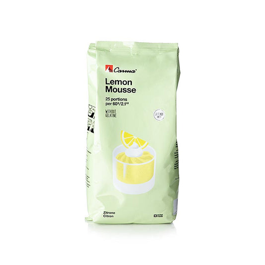Mousse en poudre - citron, 500 g, une poudre merveilleusement parfumée et fraîche pour préparer une délicieuse mousse au citron
