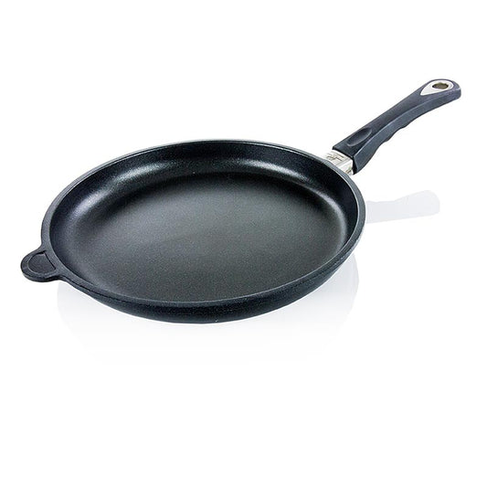 AMT Gastroguss poêle à frire pour induction, avec un diamètre de 28cm et une hauteur de 4cm, convient pour 1 pièce