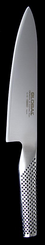 Global G-55 couteau de chef, polyvalent, 18cm, 1 st - Un couteau de cuisine de haute qualité de 18cm, parfait pour tous vos besoins en cuisine.