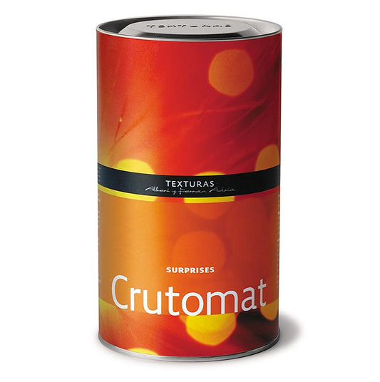 Crutomat (flocons de tomates), Texturas Surprises Ferran Adrià, 400 g - un paquet de 400 grammes de flocons de tomates, qui font partie de la ligne Texturas Surprises créée par le célèbre chef Ferran Adrià.