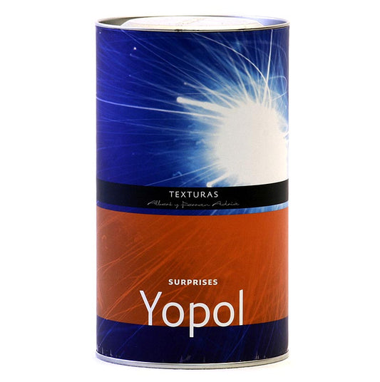 Yopol, yaourt en poudre, Texturas Surprises Ferran Adrià, 400 g - Image du paquet de 400 g de yaourt en poudre Yopol de Texturas Surprises Ferran Adrià