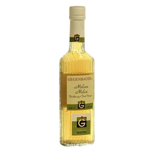 Vinaigre aux fruits de melon, 5% d'acidité, en bouteille de 250ml