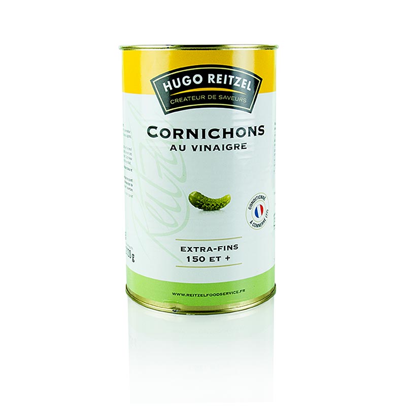 Cornichons, Reitzel, 41 kg - Cornichons acidulés en grand conditionnement