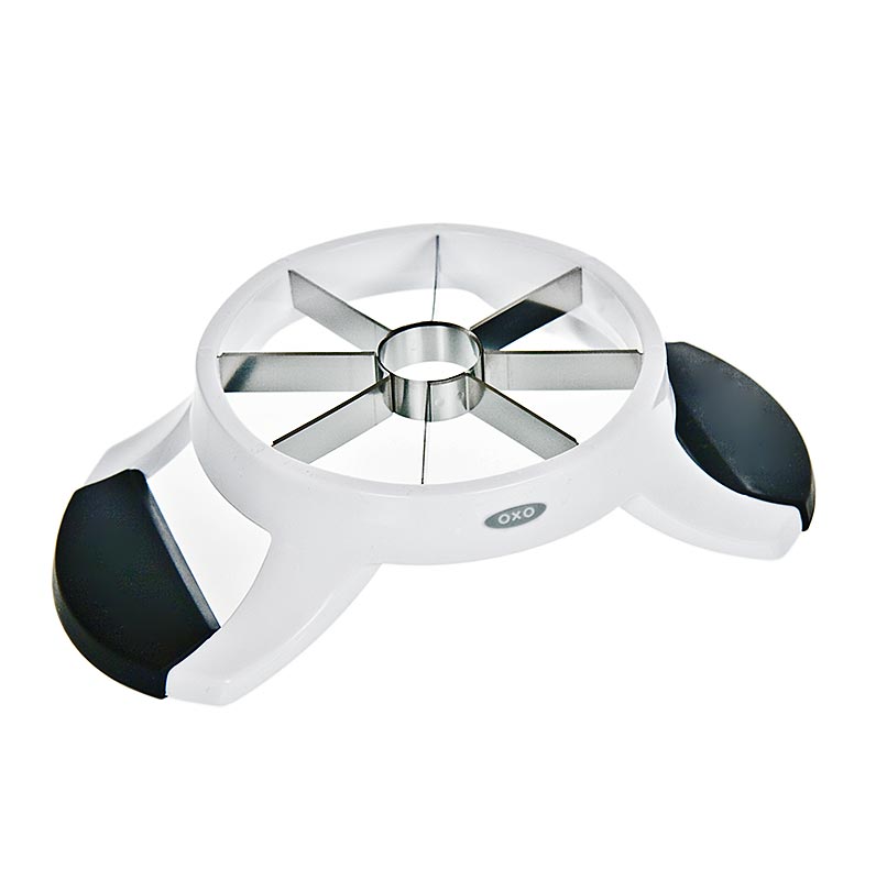 OXO - Coupe-pomme, 1 pièce, coupe-pomme en acier inoxydable pour couper facilement et rapidement les pommes en morceaux égaux