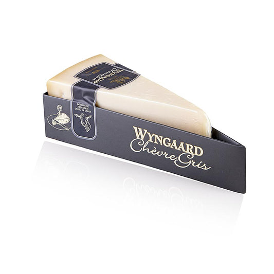 Fromage de chèvre Vineyard Chevre Gris affiné 10-12 mois, parfait pour la guillotine, en paquet de 240g
