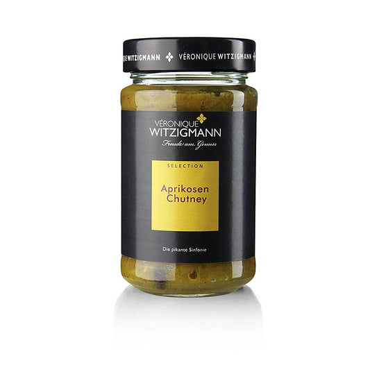 Chutney d'abricots, 225 ml, chutney sucré et épicé à base d'abricots