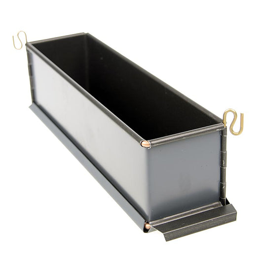 Moule à terrine en métal antiadhésif, 30 cm de long, 7 cm de large, 8,5 cm de haut