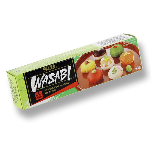 Pâte de raifort vert au véritable wasabi, produit à grain fin de 43 g - Image du produit Wasabi