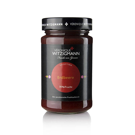 Pâte à tartiner aux fraises, 225 g - Délicieuse pâte à tartiner fruitée à base de fraises juteuses