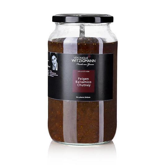 Chutney balsamique de figues, 900 ml - chutney délicieux et savoureux à base de balsamique de figues, parfait pour une variété de plats et comme assaisonnement.
