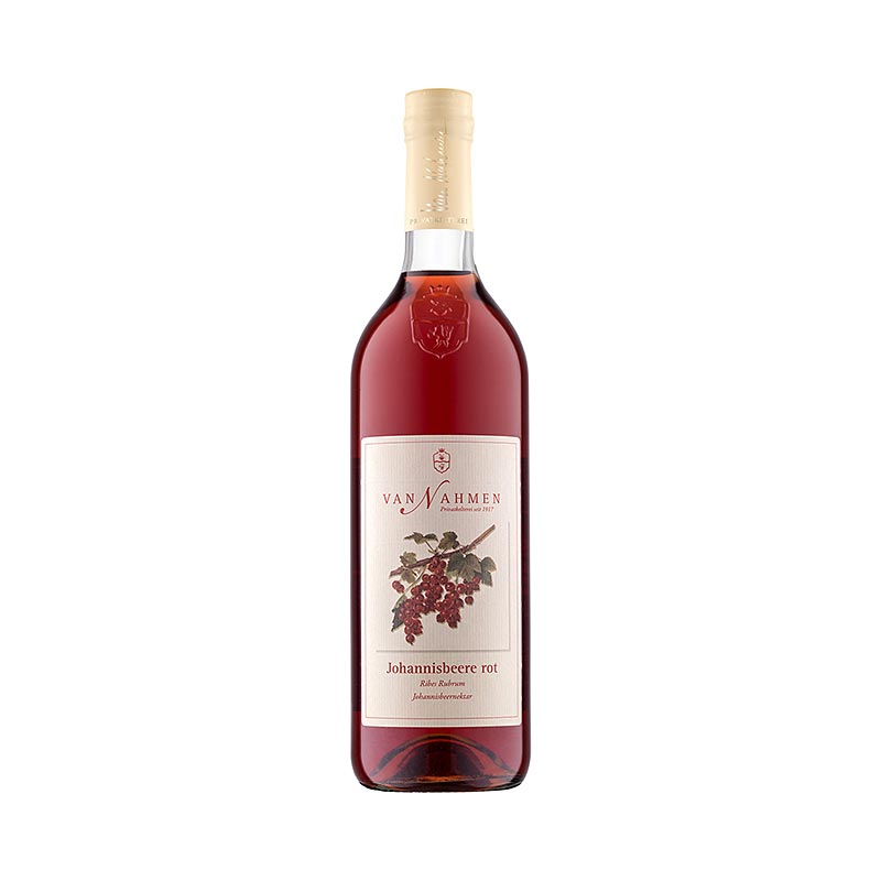 Van Nahmen - Nectar de fruits rouges, 35% de jus instantané, 750 ml - jus de fruits artisanal à base de fruits rouges, idéal pour les boissons d'été et les cocktails rafraîchissants.