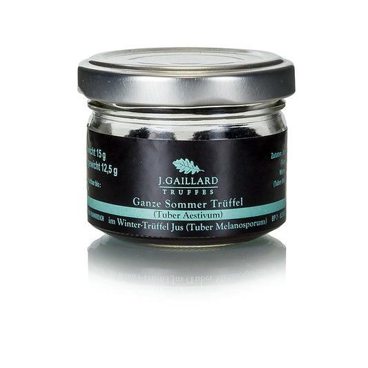 Truffe d'été entière confite dans du jus de truffe d'hiver, 15g Produit Gaillard, gourmandise